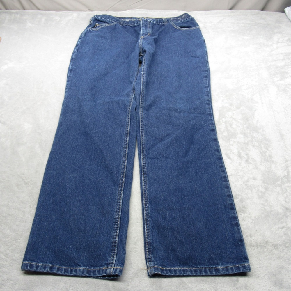 Carhartt FR Jeans‎ Mens 34x31 Boot Cut Flame Resistant Relaxed Work Denim Rugged
